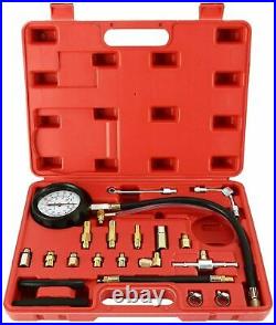 0-140PSI Fuel Injection Pump Pressure Injector Tester Test Pressure Gauge Kit