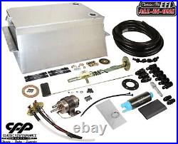 1963-66 Chevy GMC Suburban Fuel Injection EFI Aluminum Gas Tank Kit 30 ohm