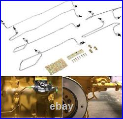 2 Set 3406 Fuel Injection Line Kit For Caterpillar 3406B 3406C 1917942 1917943