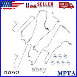 3406 1917941 1917942 1917943 Fuel Injection Line Kit For CAT Caterpillar 6PCS