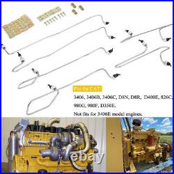 3406 Fuel Injection Line Kit 6 PCS 1917941 1917942 1917943 for CAT Caterpillar