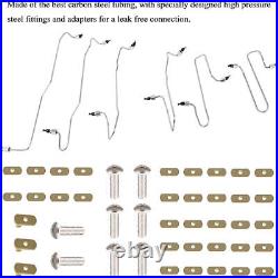 3406 Fuel Injection Line Kit with Clamps For Caterpillar 3406 3406B 3406C Engine
