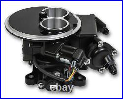 550-850 Holley Sniper EFI 2300 Self-Tuning Kit Black Finish Fuel Injection Carb