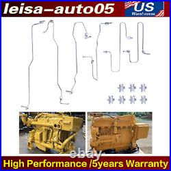 (6) 1917941 1917942 1917943 3406 for CAT Caterpillar Fuel Injection Line Kit
