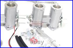 6 Cyl 45 DCOE Electronic Fuel Injection Throttle Body kit for Jaguar E-TYPE RACE