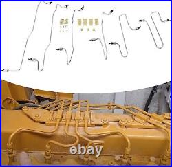 6PCS Fuel Injection Lines Kit with Clamps For Caterpillar CAT 3406 3406B 3406C 6PCS Fuel Injection Lines Kit with Clamps For Caterpillar CAT 3406 3406B 3406C