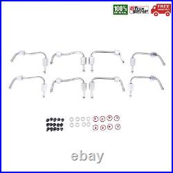 8Fuel Injection Line Set for 11-19 6.7L Ford Powerstroke Injector Seal Tube Kit