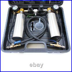 Auto Fuel Injection Cleaner Non-Dismantle Kit Injector Cleaning System + Adapter
