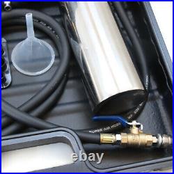 Auto Fuel Injection Cleaner Non-Dismantle Kit Injector Cleaning System + Adapter