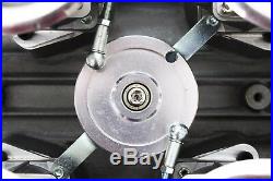 BBC Satin Aluminum EFI Fuel Injection Hilborn Style Down Draft Intake Kit Chevy