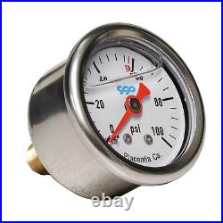 CPP EFI Fuel Injection Adjustable Pressure Regulator + Line Kit and Fittings