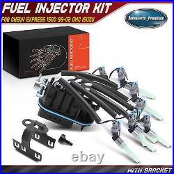 Central Multi-Port Fuel Injectors Injection For Chevy GMC Pickup 5.0L 5.7L FJ504