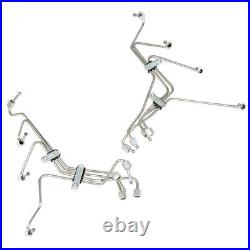 DE8TZ-9A555A Set of 8 Fuel Injection Lines Kit For 83-94 FORD F-250 F-350 7.3L