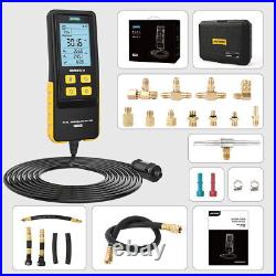 Digital Fuel Injection Pressure Tester Kit Fuel Pressure Gauge Tool Set 0-426PSI