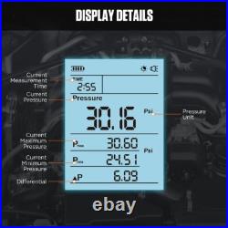 Digital Fuel Injection Pressure Tester Set Fuel Pressure Gauge Tool Kit 0-426PSI Digital Fuel Injection Pressure Tester Set Fuel Pressure Gauge Tool Kit 0-426PSI