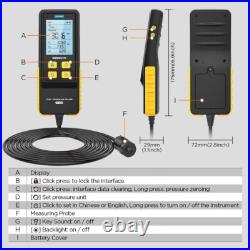 Digital Fuel Injection Pressure Tester Set Fuel Pressure Gauge Tool Kit 0-426PSI Digital Fuel Injection Pressure Tester Set Fuel Pressure Gauge Tool Kit 0-426PSI