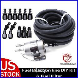EFI LS Fuel Injection line DIY Kit Conversion Fuel Filter Regulator 6AN 25FT US