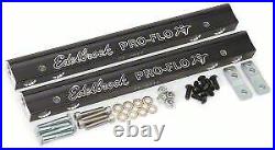 Edelbrock Inc. 3627 Aluminum Fuel Rail Pro-Flo XT EFI, Black Anodized NEW