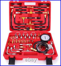 Engine Oil Pressure Test Kit 0-140 PSI, Pro Fuel Injection Pressure Tester Kit