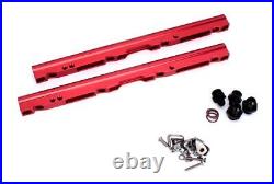 FAST Red Billet Fuel Rail Kit for LS1 and LS6 LSXr 102mm Intake Manifolds