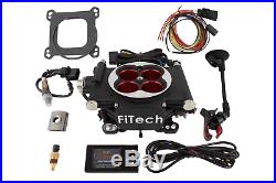 FITech 30004 Power Adder 600HP Fuel Injection Conversion Kit with Command Center 2