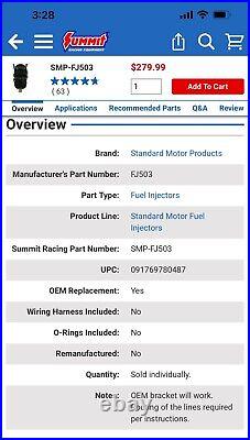 FJ503 Spider Fuel Injection Kit And Gasket Set for 1996-06 Chevy S10 4.3L V6