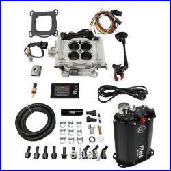 FiTech Fuel Injection Master Kit 35201 Go EFI 4 & Force Fuel 600 HP Satin