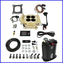 FiTech Fuel Injection Master Kit 35205 Easy Street & Force Fuel 600 HP Gold