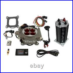FiTech Fuel Injection System Kit 33003 G-Surge & Go-Street 400 hp TBI Satin