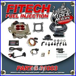 FiTech Go Street EFI Fuel Injection System Master Kit & Inline Fuel Pump 31003