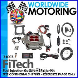 FiTech Go Street EFI Fuel Injection System Master Kit with Inline Fuel Pump 31003