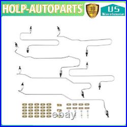 For CAT Caterpillar 3406 Fuel Injection Line Kit 6 Pcs 1917941 1917942 1917943