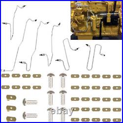 For Cat Caterpillar 3406b 3406c 3406 980g 980f D8r 826c Fuel Injection Lines Kit