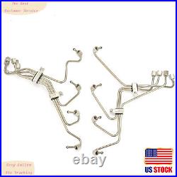For Ford 6.9L 7.3L IDI Diesel 1983 1994 F-Series Fuel Injection Lines Kit
