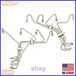 For Ford 6.9L 7.3L IDI Diesel 1983 1994 F-Series Fuel Injection Lines Kit