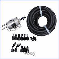 For LS Conversion Fuel WithFilter Regulator Injection Line Install Adapter Kit New