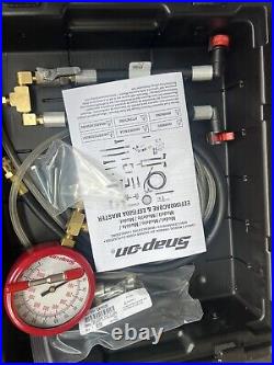 For Snap-on EEFI500A Master Fuel Injection Pressure Gauge Testing Kit New Open