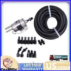 Fuel Injection Line Install Kit 6AN 25Ft For LS Conversion Fuel Filter Regulator