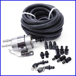 Fuel Injection Line Install Kit 6AN 25Ft For LS Conversion Fuel Filter Regulator