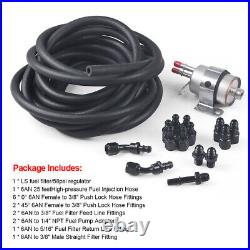 Fuel Injection Line Install Kit For LS Conversion EFI FI withFilter and Regulator