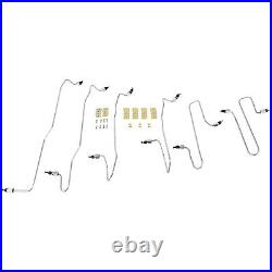 Fuel Injection Line Kit With Clamps 1917941 Fit For Caterpillar 3406 3406b 3406c