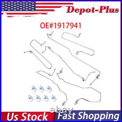 Fuel Injection Line Kit with Clamps For Caterpillar 3406 3406B 3406C 1917941 USA