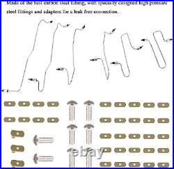Fuel Injection Lines Kit For Cat Caterpillar 3406b 3406c 3406 980g 980f D8r 826c