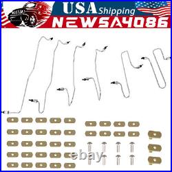 Fuel Injection Lines Kit for CAT Caterpillar 3406 3406B 3406C 1917945 1917946