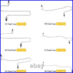 Fuel Injection Lines Kit for CAT Caterpillar 3406,3406B, 3406C, 980G, 980F, D8R, 826C