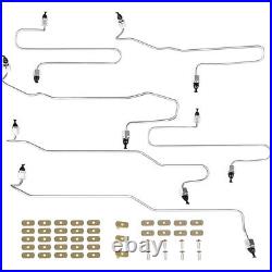 Fuel Injection Lines Kit for CAT Caterpillar 3406,3406B, 3406C, 980G, 980F, D8R, 826C