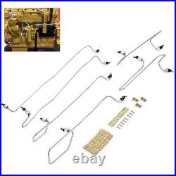 Fuel Injection Lines Kit for Caterpillar CAT 3406 3406B 3406C 980G 980F D8R 826C