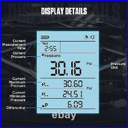 Fuel Injection Pressure Tester Kit Gauge Automotive, Fuel Pressure Gauge Tester