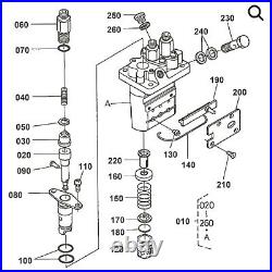 Fuel Injection Pump Rebuild Kit Fit Kubota D902 D722 D905 Replace Bobcat ZEXEL