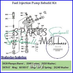 Fuel Injection Pump Rebuild Kit for Bobcat